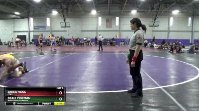 197 lbs 1st Place Match - Beau Yineman, Wisconsin-Oshkosh vs Jared Voss, Coe