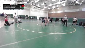 145 lbs Quarterfinal - Danielle DeLaVega, Etiwanda vs Cynthia Martinez, Indian Spring