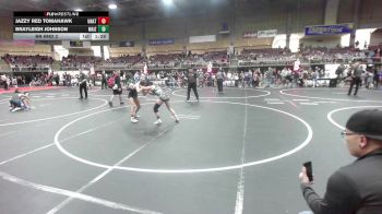 101 lbs Rr Rnd 2 - Jazzy Red Tomahawk, Unattached vs Brayleigh Johnson, Maize WC