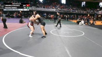 6A 235 lbs Champ. Round 1 - Maliana Heimuli, Euless Trinity vs Annabelle Rollwitz, Katy Cinco Ranch