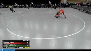 126 lbs Cons. Round 2 - Hudson Cisar, South Dakota vs Jaxon Workman, Michigan