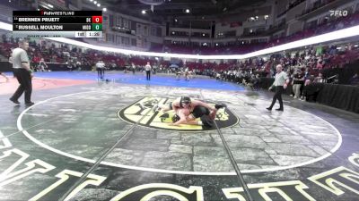 190 lbs Semifinal - Brennen Pruett, Bishop Kelly vs Russell Moulton, Middleton