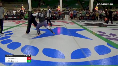 Olivia Owens vs Hailey McGee 2019 F2W Colorado Open