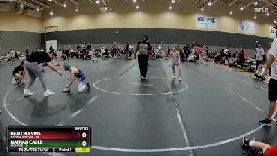 76 lbs Round 5 (10 Team) - Nathan Cagle, Irontide vs Beau Blevins, Capital City WC