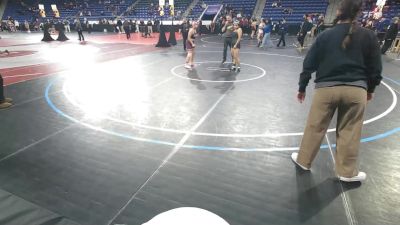 132 lbs Consi Of 8 #2 - Andrea Carvalho, Lowell vs Kimberly Ruiz Ortiz, Springfield Central (W)