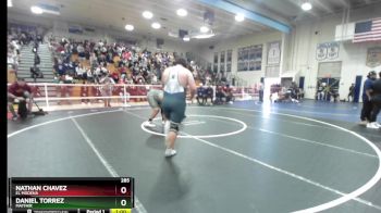 285 lbs Cons. Round 3 - DANIEL TORREZ, Mayfair vs Nathan Chavez, El Modena