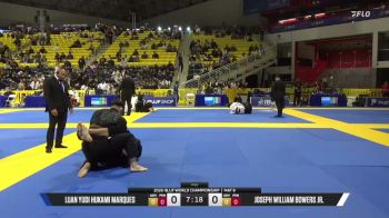 Joseph William Bowers Jr. vs Luan Yudi Hukami Marques 2026 World Jiu-Jitsu IBJJF Championship