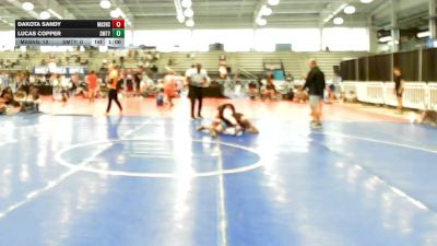 120 lbs Rr Rnd 3 - Dakota Sandy, Mat Assassins - HSB vs Lucas Copper, Smittys Barn - HSB