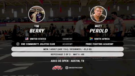 Tim Berry vs Matt Perold 2024 ADCC Austin Open