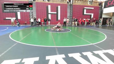 138 lbs Round Of 16 - Tristan Forest, Whitman-Hanson vs Cameron Bonnell, Burlington