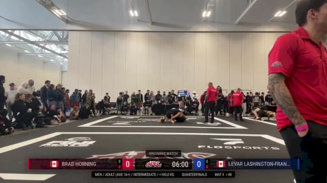 Brad Horning vs LeVar Lashington-Francis 2025 ADCC Niagara Open