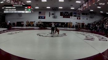 125 lbs Cons. Round 2 - Andrew Cain, Lakeland vs Izzy Balsiger, Wisconsin-Eau Claire