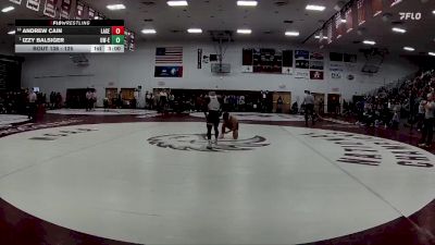 125 lbs Cons. Round 2 - Andrew Cain, Lakeland vs Izzy Balsiger, Wisconsin-Eau Claire