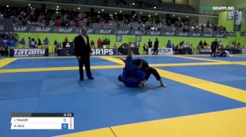 I. TANABE vs R. RUIZ 2018 European Jiu-Jitsu IBJJF Championship