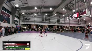 150 lbs Cons. Round 1 - Clinton Castro, Klein Oak High School Wrestling vs Tristan Cox, Empire Elite Wrestling