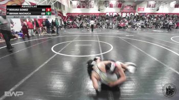 120 lbs Cons. Round 2 - Sevana Machuca, Archbishop Mitty vs Roxana Gomez, Hollister High School