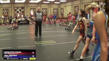 98 lbs Round 2 (4 Team) - Alexis Smith, MGW- Dragon Fruit vs Alyssa Patel, NJ-Select