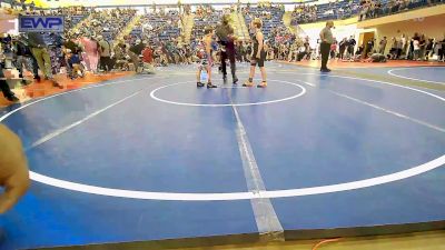 90 lbs Rr Rnd 1 - Raleigh Patronek, Skiatook Youth Wrestling vs Camden Barnes, Coweta Tiger Wrestling