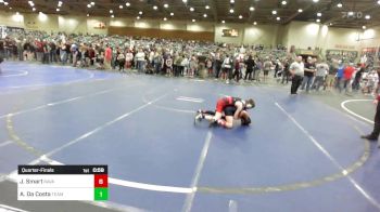 77 lbs Quarterfinal - Jordy Smart, Ravage WC vs Andrew Da Costa, Team Viper