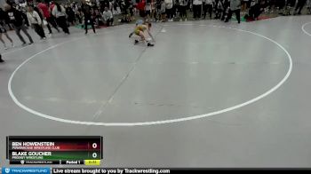 92 lbs Cons. Round 4 - Ben Howenstein, Powerhouse Wrestling Club vs Blake Goucher, Prodigy Wrestling