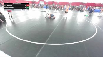 190 lbs Round 1 (8 Team) - Ian Powell, Reedsburg vs Aaron Olson, Rochester Century A