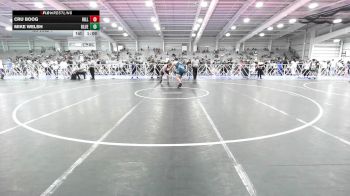 285 lbs Rr Rnd 1 - Cru Boog, Hillbilly Hammers vs Mike Welsh, Blue Wave