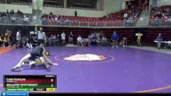 120 lbs Round 3 (8 Team) - Benjamin Whitwright, Cheyenne East vs Cash Duncan, Seward