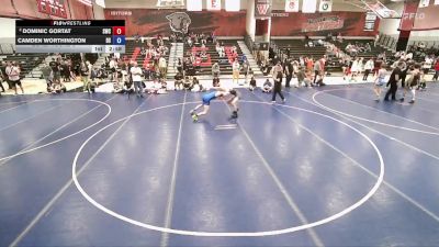 113 lbs Cons. Round 3 - Dominic Gortat, Stallions Wrestling Club vs Camden Worthington, Declo Stingers