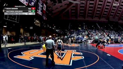 4A-113 lbs Champ. Round 1 - Matthew Kohlman, Perry vs Noah Sender, Pace Academy