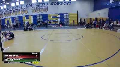 165 Gold Round 1 - Mac Andrews, Wellington Community Hs vs Matthew Bennett, Camden County