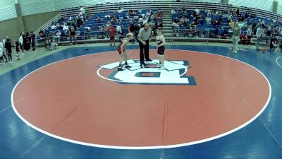 12U Boys - 86 lbs Champ. Round 2 - Liam Hinton, Gold Medal Grappling vs Cash Brock, Moen Wrestling Academy