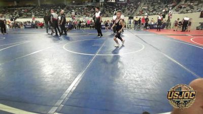 60 lbs Consi Of 8 #2 - Lawson Delozier, Ada vs Kashen Bell, Division Bell Wrestling