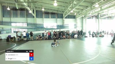 69 lbs Consi Of 4 - Eli Lovasco, Savage House WC vs Levi Angel, SoCal Hammers