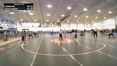 68 lbs Semifinal - Xander Diaz, Dirty Den WC vs Josiah Johnson, Refinery WC