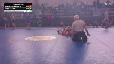 126 lbs Michael Brody Keith, Natrona County vs Taten Adams, Sturgis Brown