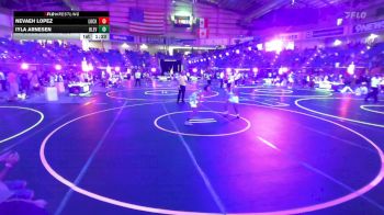 101 lbs Round Of 16 - Nevaeh Lopez, Lockjaw WC vs Iyla Arnesen, Blevins Middle School