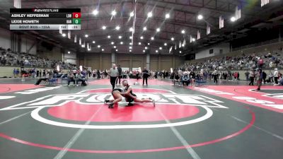 125A Champ. Round 1 - Ashley Heffernan, Lee`s Summit West vs Lexie Howeth, Harrah