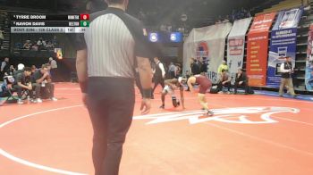 126 Class 3 lbs Cons. Round 3 - Ravion Davis, Belton vs Tyrre Broom, Winnetonka