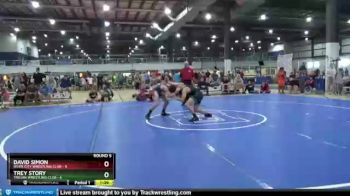 126 lbs Round 5 (6 Team) - Trey Story, TROJAN WRESTLING CLUB vs David Simon, RIVER CITY WRESTLING CLUB