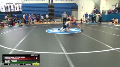 165 lbs Quarterfinal - Garrison Stockwell, Wisconsin-Platteville vs Owen Feiner, Dubuque