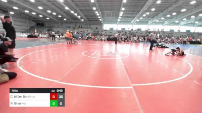 75 lbs Rr Rnd 3 - Chase Miller Smith, Ohio Gold vs Preston Silva, Validus Wrestling Club