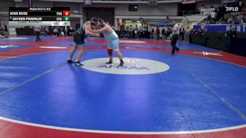 1A-4A 285 Cons. Round 2 - Zayden Franklin, Coosa Christian School vs Josh Buse, Pleasant Valley