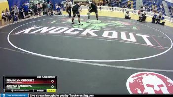 182 Gold 2nd Place Match - Joshua Sandoval, Fleming Island vs Franklyn Ordonez, Southwest Miami
