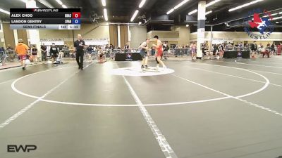 132 lbs Semifinal - Alex Choo, Gracie Barra Westchase Wrestling Club vs Landon Gentry, Spartan Mat Club