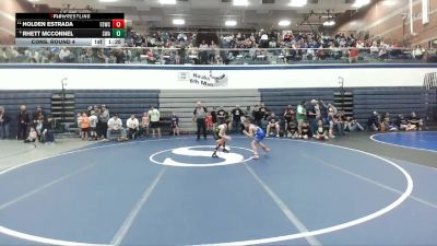 63 lbs Cons. Round 4 - Holden Estrada, Fighting Squirrels Wrestling Club vs Rhett McConnel, Sublime Wrestling Academy