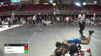 73 lbs Round Of 16 - Devonne Sesler, Bon Homme vs Mikeil Marshall, Avengers Wrestling