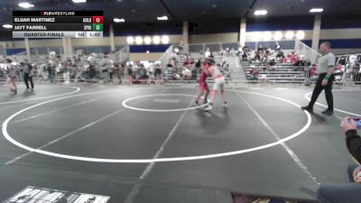 109 lbs Quarterfinal - Elijah Martinez, Gold Rush Wr Ac vs Jayt Farrell, Spring Hills WC