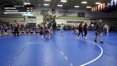 144 lbs 7th Place Match - Aiden Hellman, Don Bosco vs Westyn Price, North Linn