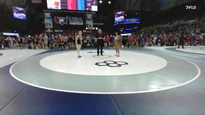 140 lbs Champ. Rd Of 64 - Nanda Kibi, MI vs Franky Groom-Frey, WI