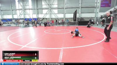 56 lbs Quarterfinal - Levi Launit, Mat Demon WC vs Remy Hernandez, Moses Lake WC